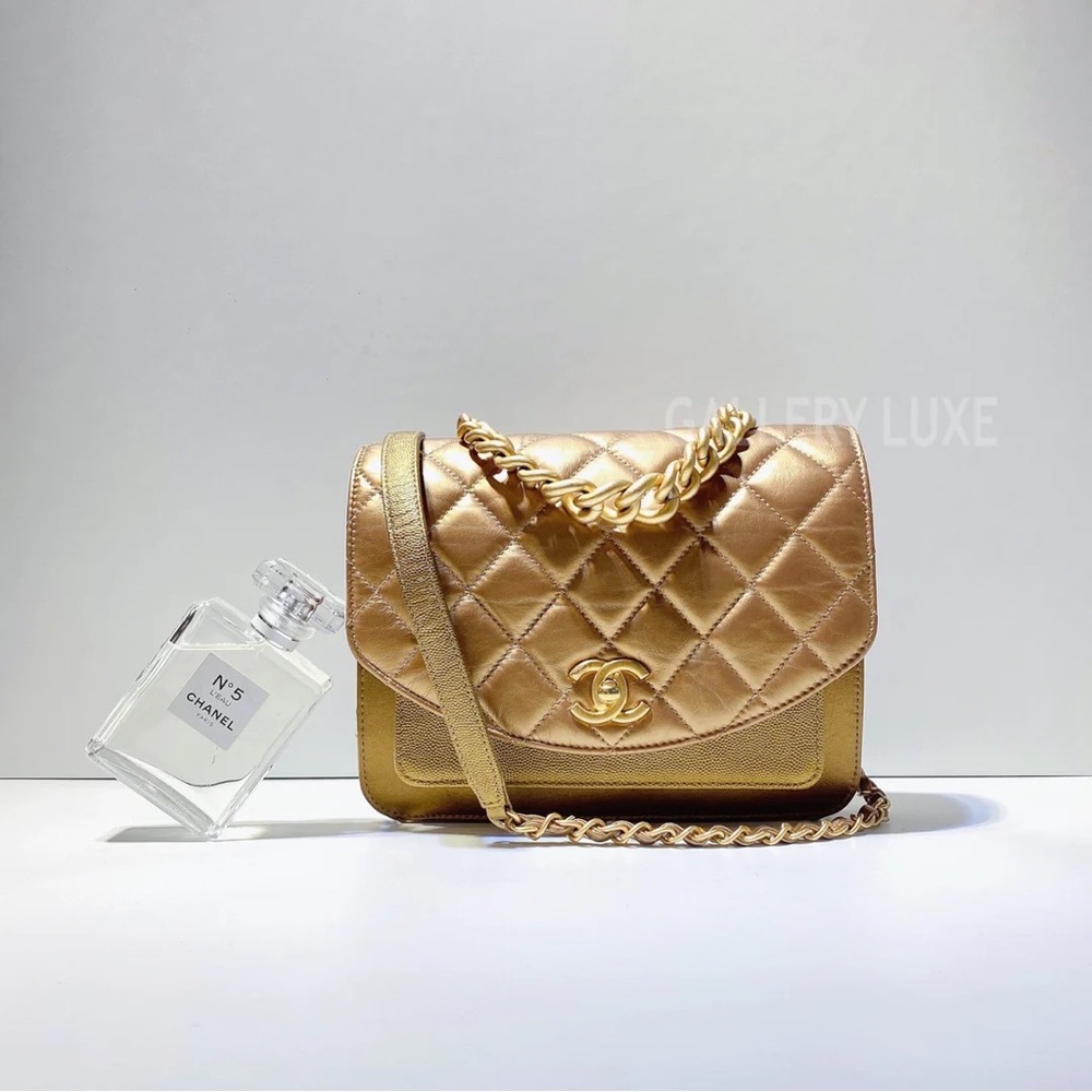 Chanel Chain Handle Flap Bag